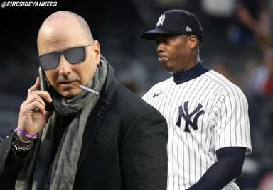 aroldis chapman, brian cashman, yankees