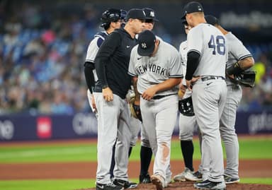 mlb: new york yankees at toronto blue jays, nestor cortes