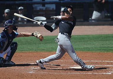 MLB: Spring Training-New York Yankees at Tampa Bay Rays, jorbit vivas