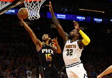 nba: playoffs-denver nuggets at phoenix suns, knicks, cameron payne
