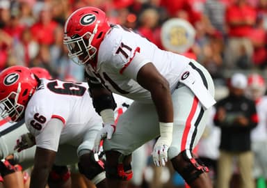 New York Giants, Andrew Thomas, Georgia Bulldogs