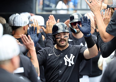 MLB: Spring Training-Tampa Bay Rays at New York Yankees, austin wells