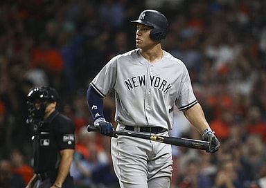 New York Yankees slugger Aaron Judge.