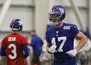 Syndication: The Record, new york giants, theo johnson