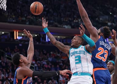 NBA: Charlotte Hornets at New York Knicks