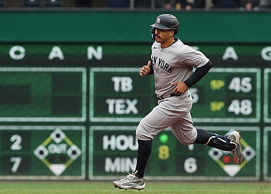 MLB: New York Yankees at Pittsburgh Pirates, trent grisham