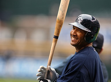 New York Yankees right fielder (11) Gary Sheffield against the Arizona Diamondbacks at Chase Field