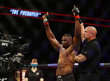 Francis Ngannou Boxing UFC