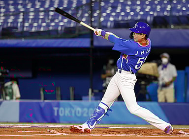 Olympics: Baseball-Men Group B - KOR-USA, jung-hoo lee, yankees