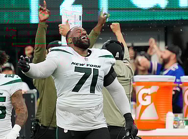 New York Jets offensive tackle Duane Brown