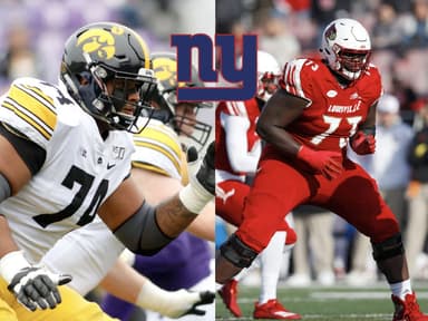 New York Giants, Mekhi Becton, Tristan Wirfs