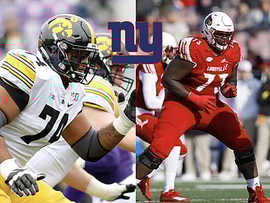 New York Giants, Mekhi Becton, Tristan Wirfs