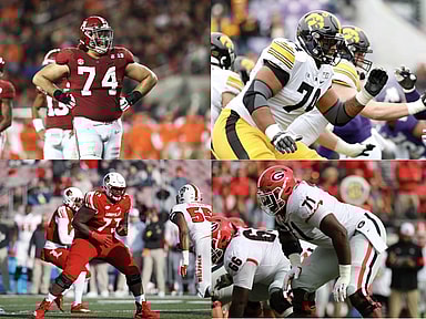 New York Giants, Tristan Wirfs, Jedrick Wills, Andrew Thomas, Mekhi Becton