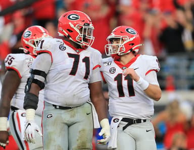 Will the New york Giants consider right tackle, Andrew Thomas, in the 2020 NFL Draft?
