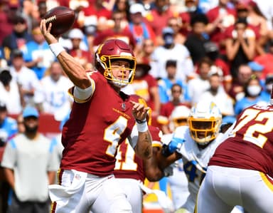 taylor heinicke, giants, washington