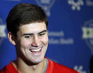 New York Giants rookie quarterback, Daniel Jones.