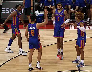 new york knicks, quenting grimes, immanuel quickley, miles mcbride, obi toppin