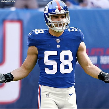 New York Giants, Blake Martinez, McManus Designs