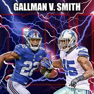 New York Giants, Wayne Gallman, Rod Smith
