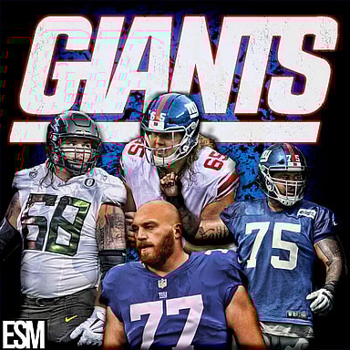 New York Giants, Spencer Pulley, Jon Halapio, Nick Gates, Shane Lemieux