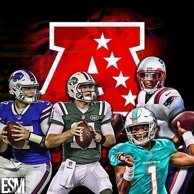 New York Jets, Miami Dolphins, Buffalo Bills, New England Patriots, Sam Darnold, Tua Tagaviola, Cam Newton