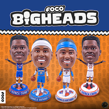 Patrick Ewing, Carmelo Anthony, New York Knicks