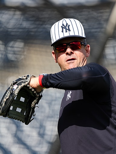 MLB: New York Yankees-Workouts