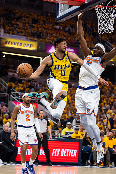 NBA: Playoffs-New York Knicks at Indiana Pacers