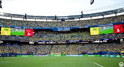 World Cup opener at New York / New Jersey Stadium between Brazil and Morocco