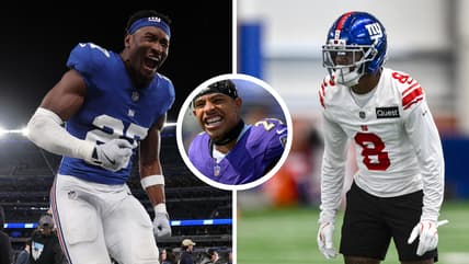 Giants, Jevon Holland, Ar'Darius Washington, Tyler Nubin