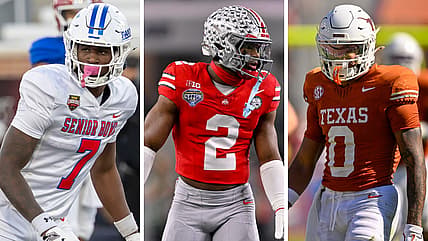 Giants, NFL Scouting Combine, Caleb Downs, Ted Hurst, Anthony Hill Jr.