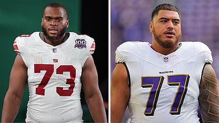 Giants, Evan Neal, Daniel Faalele