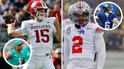 giants, caleb downs, dolphins, jaxson dart, fernando mendoza