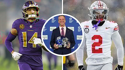 Giants, John Harbaugh, Kyle Hamilton, Caleb Downs