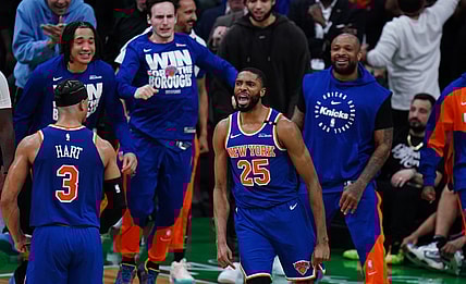 NBA: Playoffs-New York Knicks at Boston Celtics