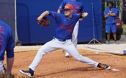 MLB: New York Mets-Workouts