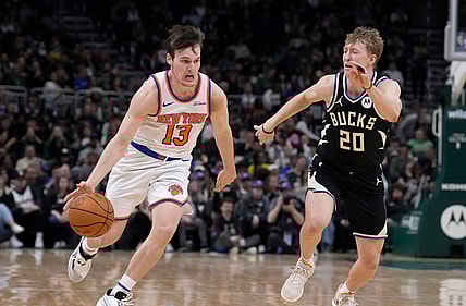 NBA: New York Knicks at Milwaukee Bucks
