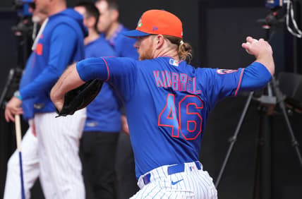 MLB: New York Mets-Workouts