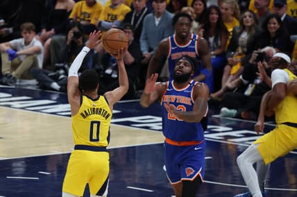 NBA: Playoffs-New York Knicks at Indiana Pacers