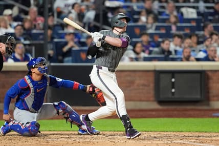 MLB: Chicago Cubs at New York Mets, brett baty