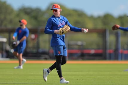 MLB: New York Mets-Workouts