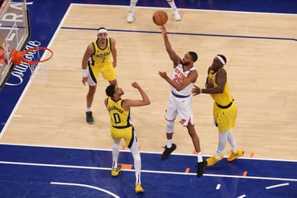 NBA: Playoffs-Indiana Pacers at New York Knicks