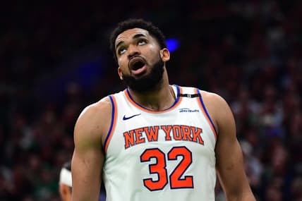 NBA: Playoffs-New York Knicks at Boston Celtics