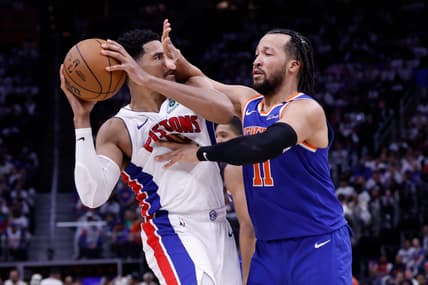NBA: Playoffs-New York Knicks at Detroit Pistons