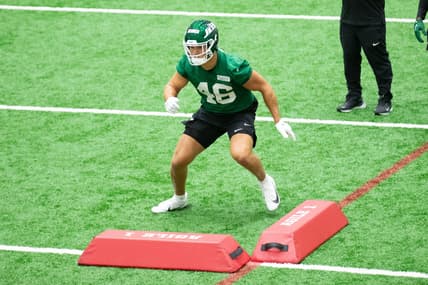 NFL: New York Jets Rookie Minicamp, mason taylor