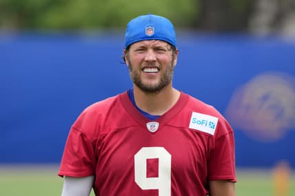 Matthew Stafford, Giants, NFL: Los Angeles Rams OTA