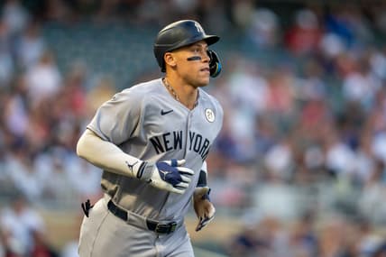 Aaron Judge, MLB: New York Yankees at Minnesota Twins