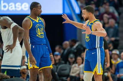 Stephen Curry, jonathan kuminga, NBA: Minnesota Timberwolves at Golden State Warriors