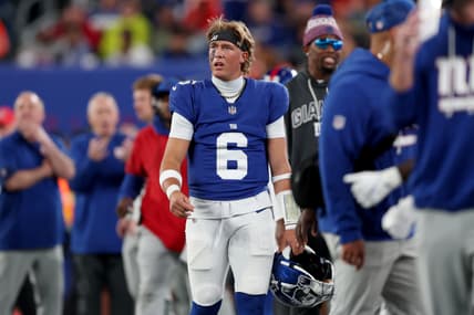 NFL: Kansas City Chiefs at New York Giants, jaxson dart