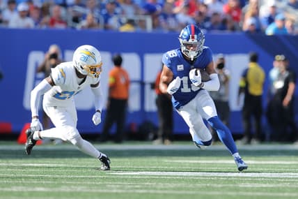 NFL: Los Angeles Chargers at New York Giants, darius slayton